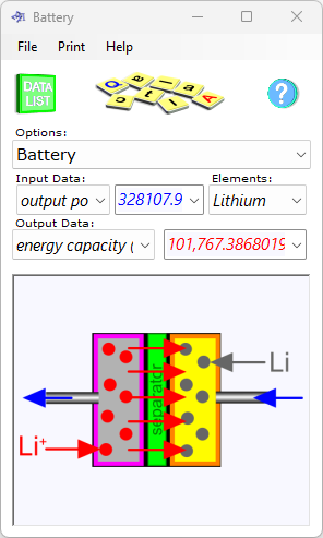 battery calculator