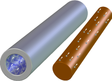 Comparing flow of electricity to water through a pipe