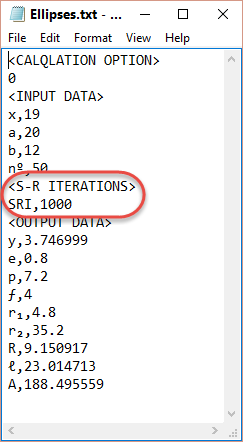 The accuracy iteration for eleptival and hyperbolis calculations