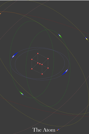 Isaac Newtonꞌs atom