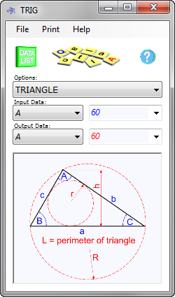 Trigonometry calculator